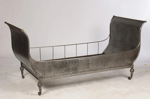 K/A Steel iron bronze bed